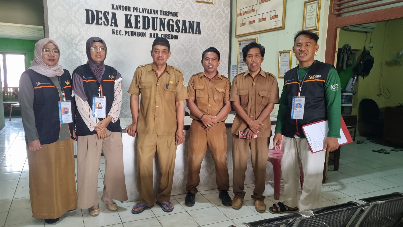 Sensus Ekonomi 2026 dari BPS Kabupaten Cirebon di Desa Kedungsana